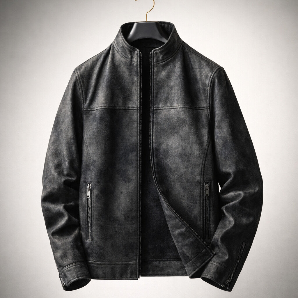 WISEMERE | SLIM FIT MOTORCYCLE JACKET FOR MEN