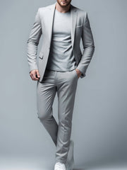 WISEMERE™ | Men's Stretch Two-Button Suit