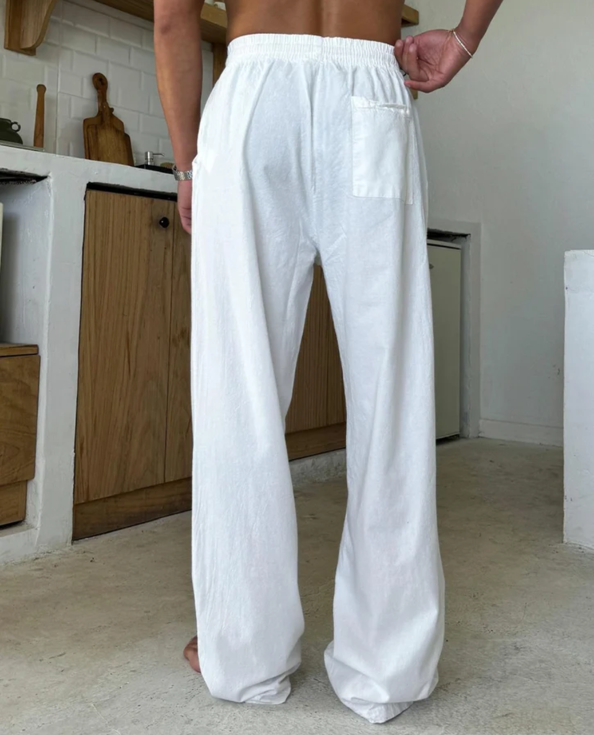 WISEMERE™ | Men's Sicily Linen Trousers