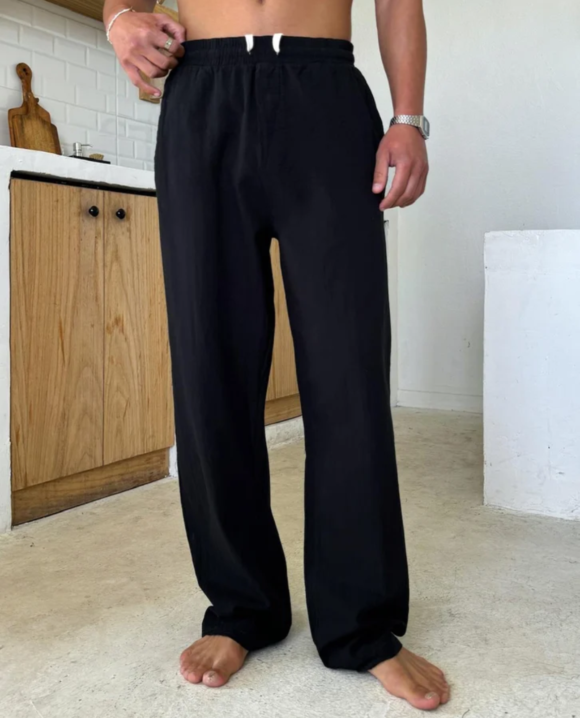 WISEMERE™ | Men's Sicily Linen Trousers