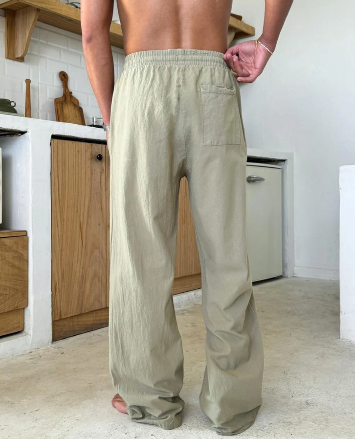 WISEMERE™ | Men's Sicily Linen Trousers