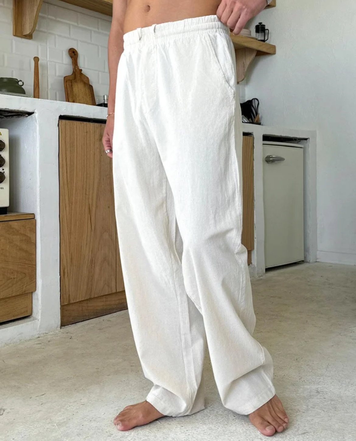 WISEMERE™ | Men's Sicily Linen Trousers