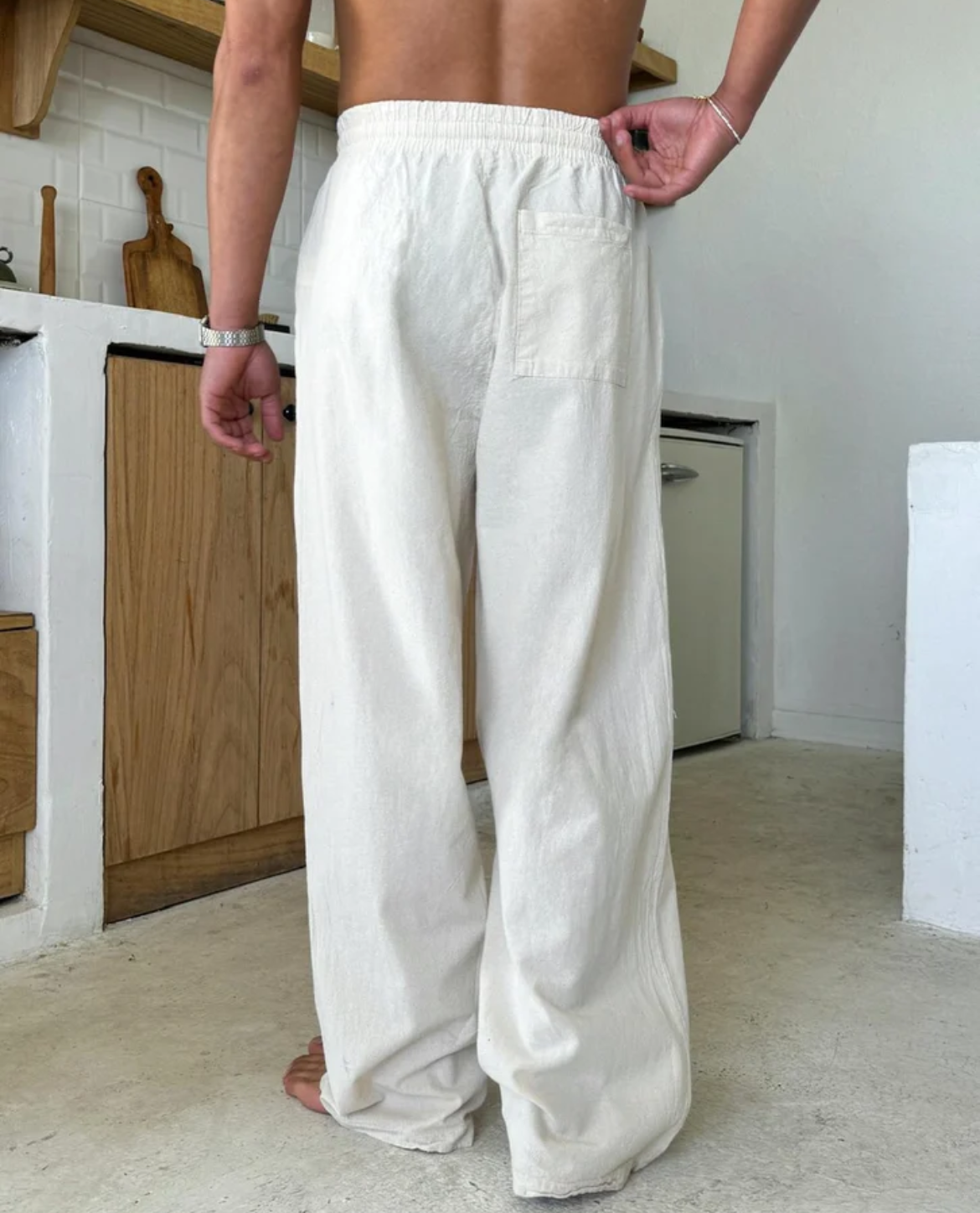 WISEMERE™ | Men's Sicily Linen Trousers