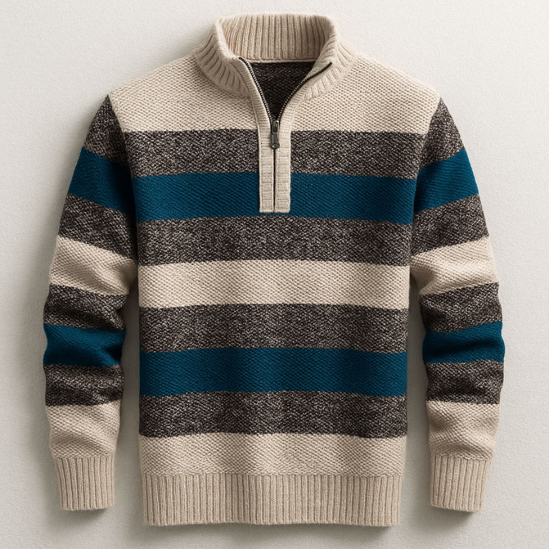 WISEMERE | ELEGANT ZIP PULLOVER FOR MEN
