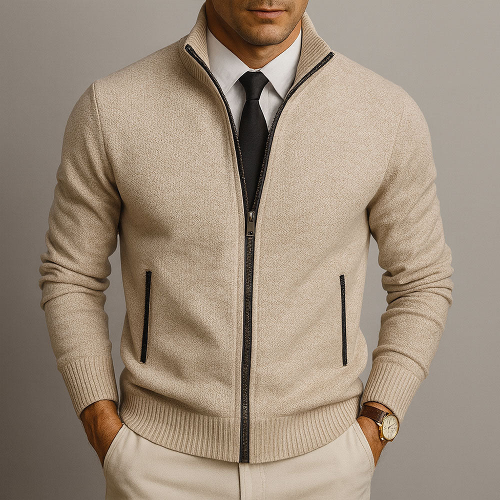 WISEMERE™ | Men's Tailored Wool-Blend Jacket