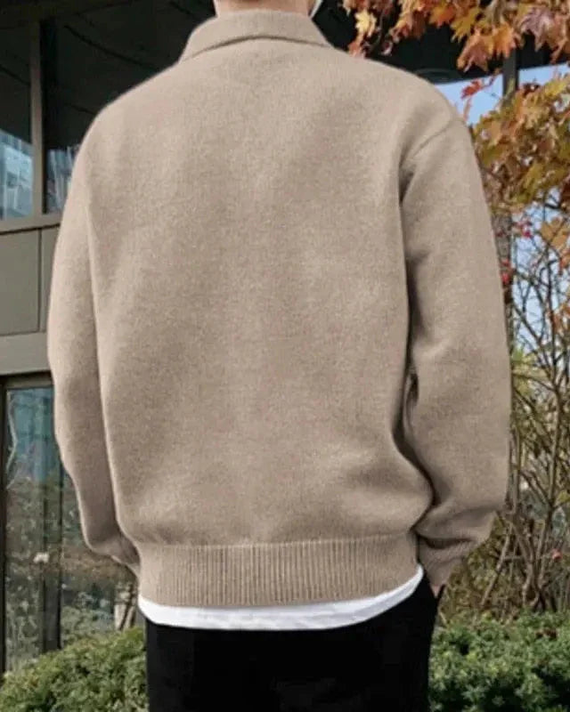 Wisemere | Woolen Button Half Zip