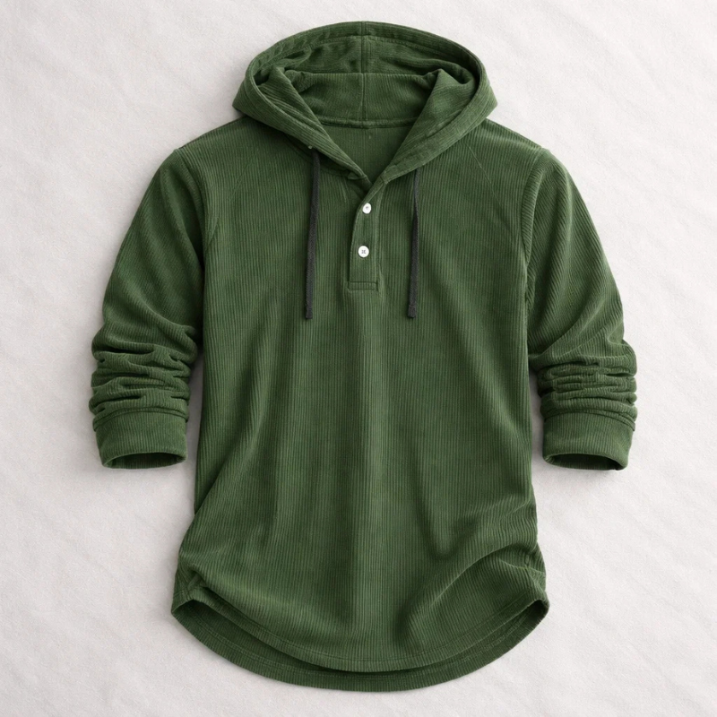 WISEMERE | CORDUROY HOODIE FOR MEN