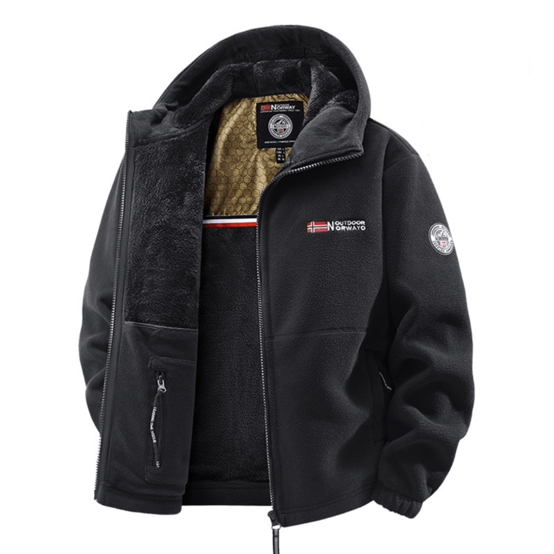 WISEMERE | INSULATED FLEECE BOMBER JACKET FOR MEN