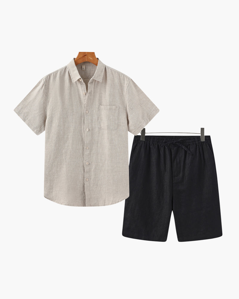 WISEMERE | LINEN COMBO (SHORTS)