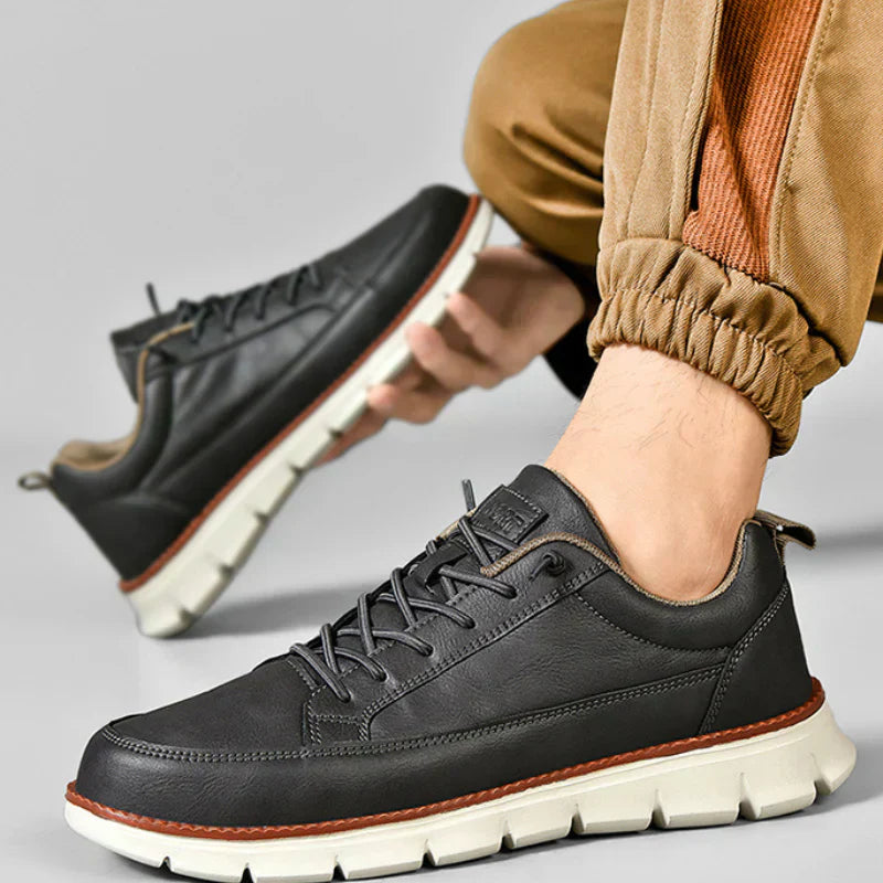WISEMERE | LEATHER SNEAKERS WITH SUPPORT