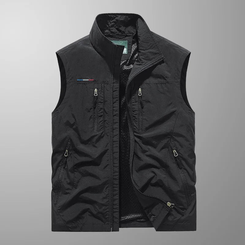 WISEMERE™ | Men's Nylon Zip Vest
