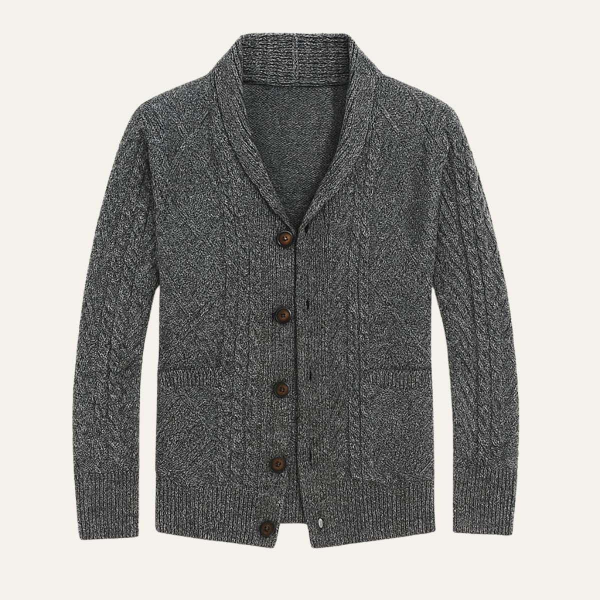WISEMERE™ | Button-Front Cardigan