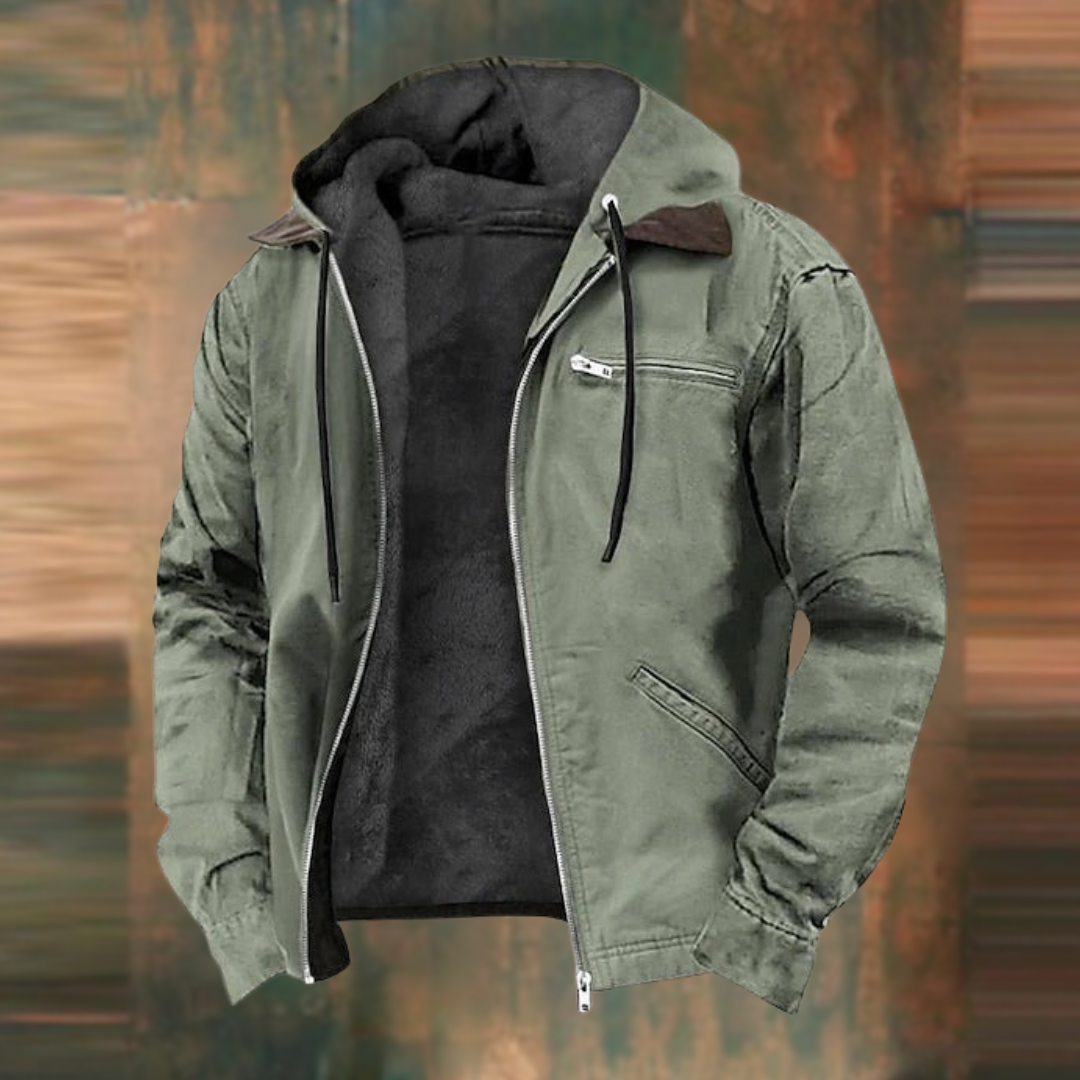 WISEMERE™ | Lined Hoodie Jacket