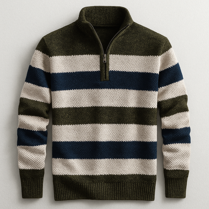 WISEMERE | ELEGANT ZIP PULLOVER FOR MEN