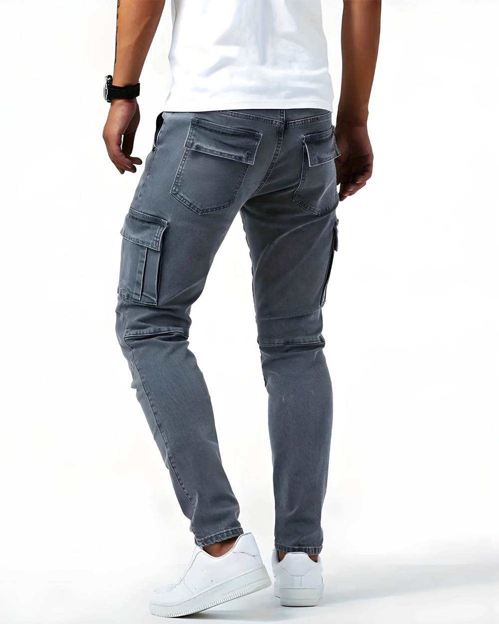 WISEMERE | STRETCH CARGO PANTS FOR MEN
