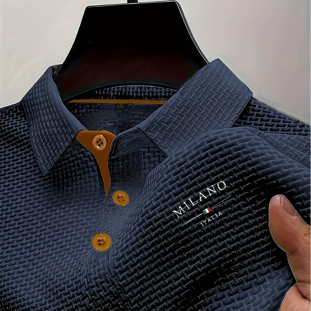WISEMERE™ | Men's Basketweave Polo
