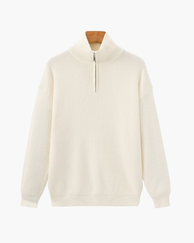 Wisemere | Refined Half-Zip Knit Pullover