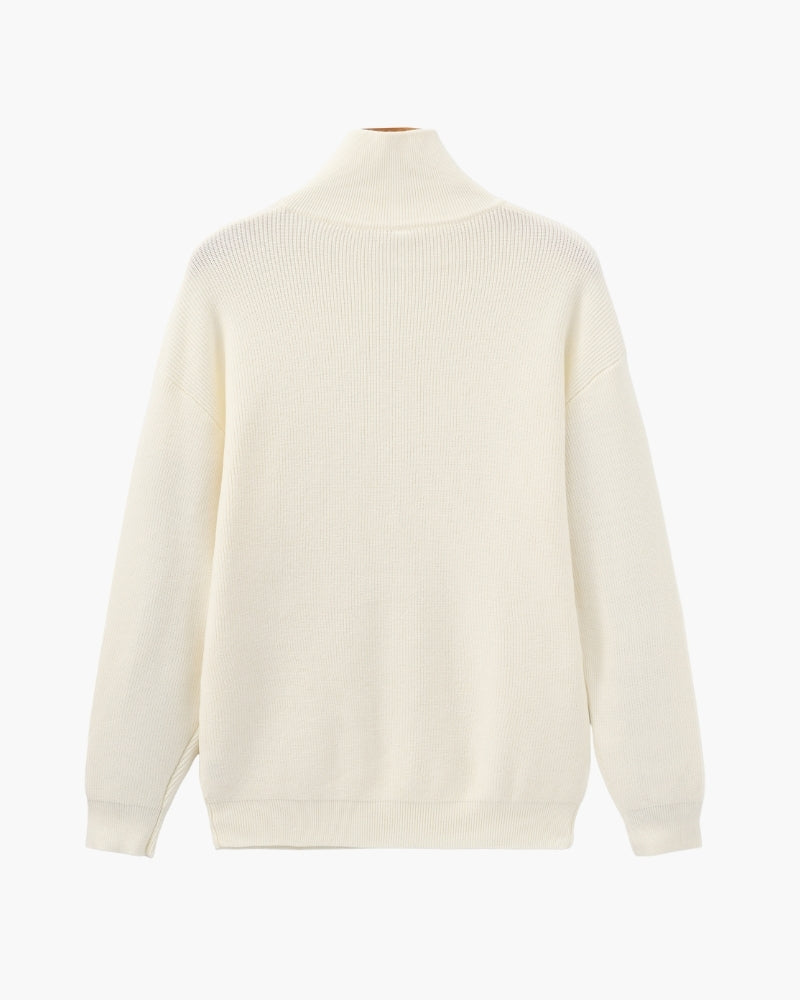 Wisemere | Refined Half-Zip Knit Pullover
