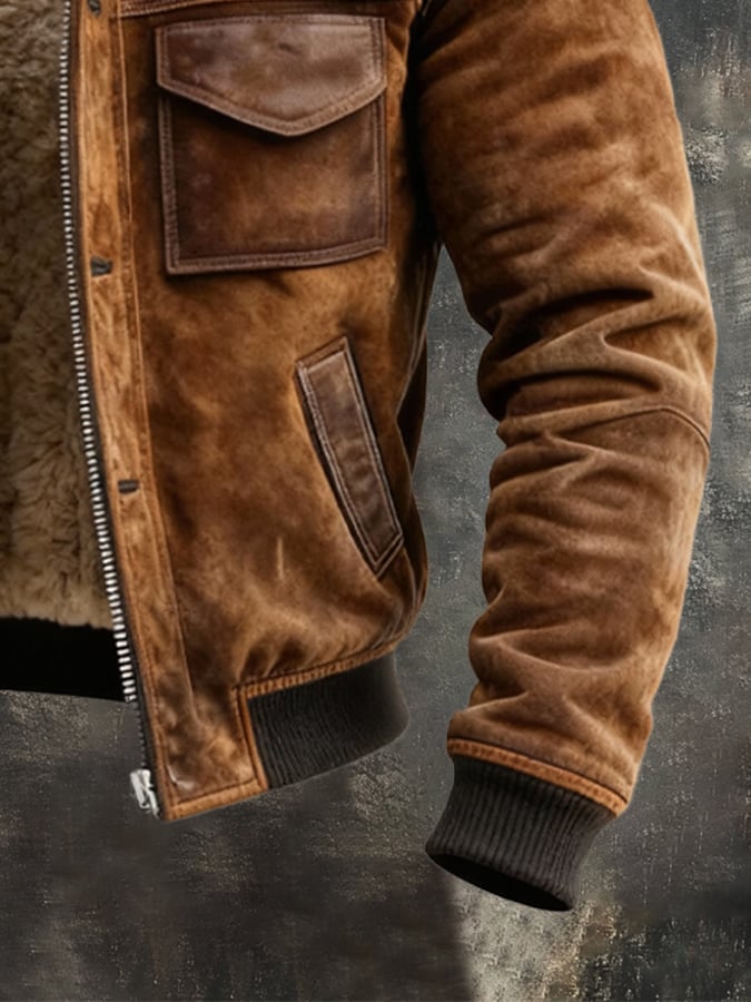 WISEMERE | SHERPA LINED JACKET FOR MEN