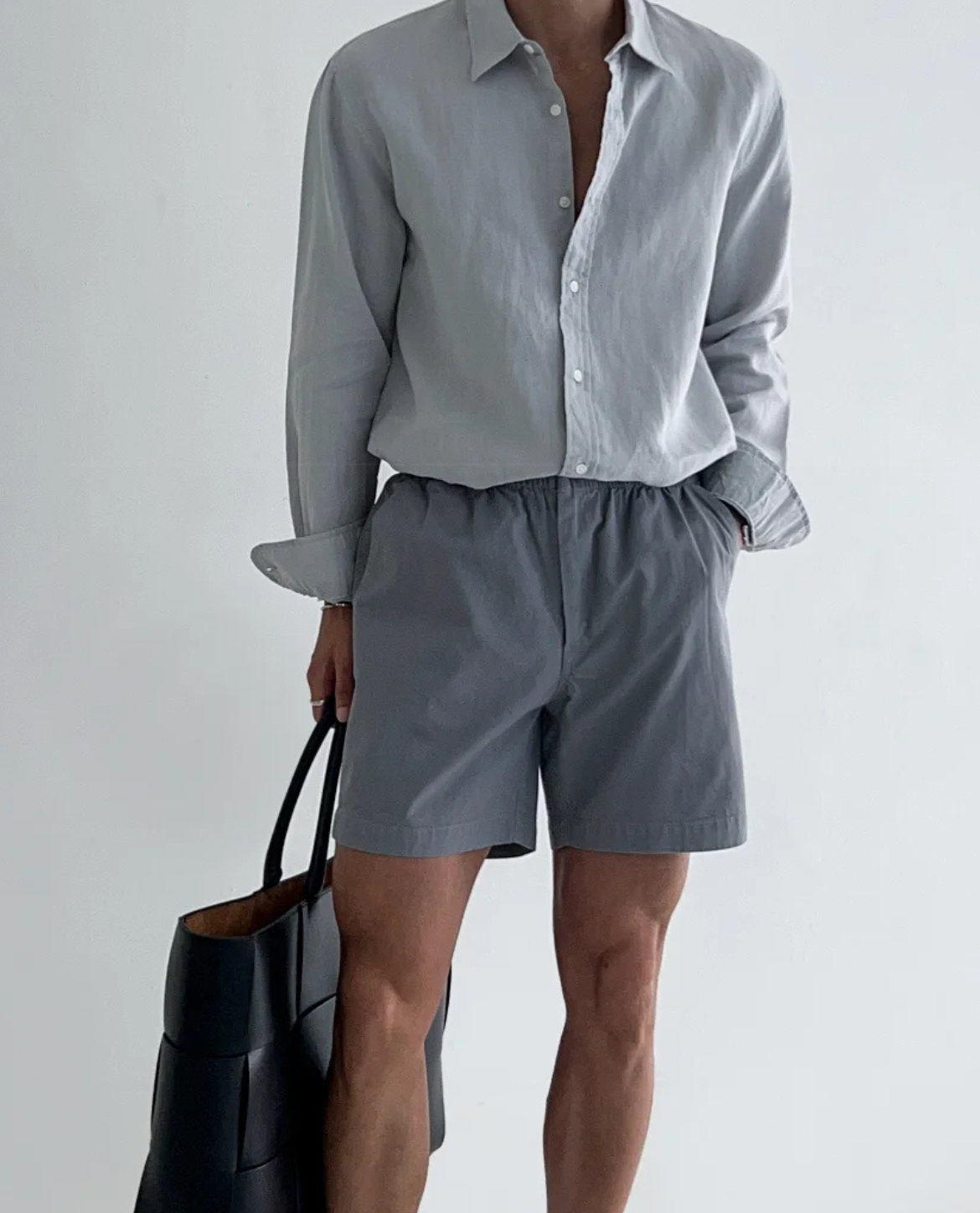WISEMERE™ | Men's Santorini Linen Shirt