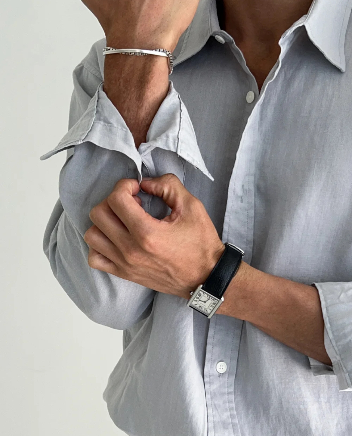 WISEMERE™ | Men's Santorini Linen Shirt