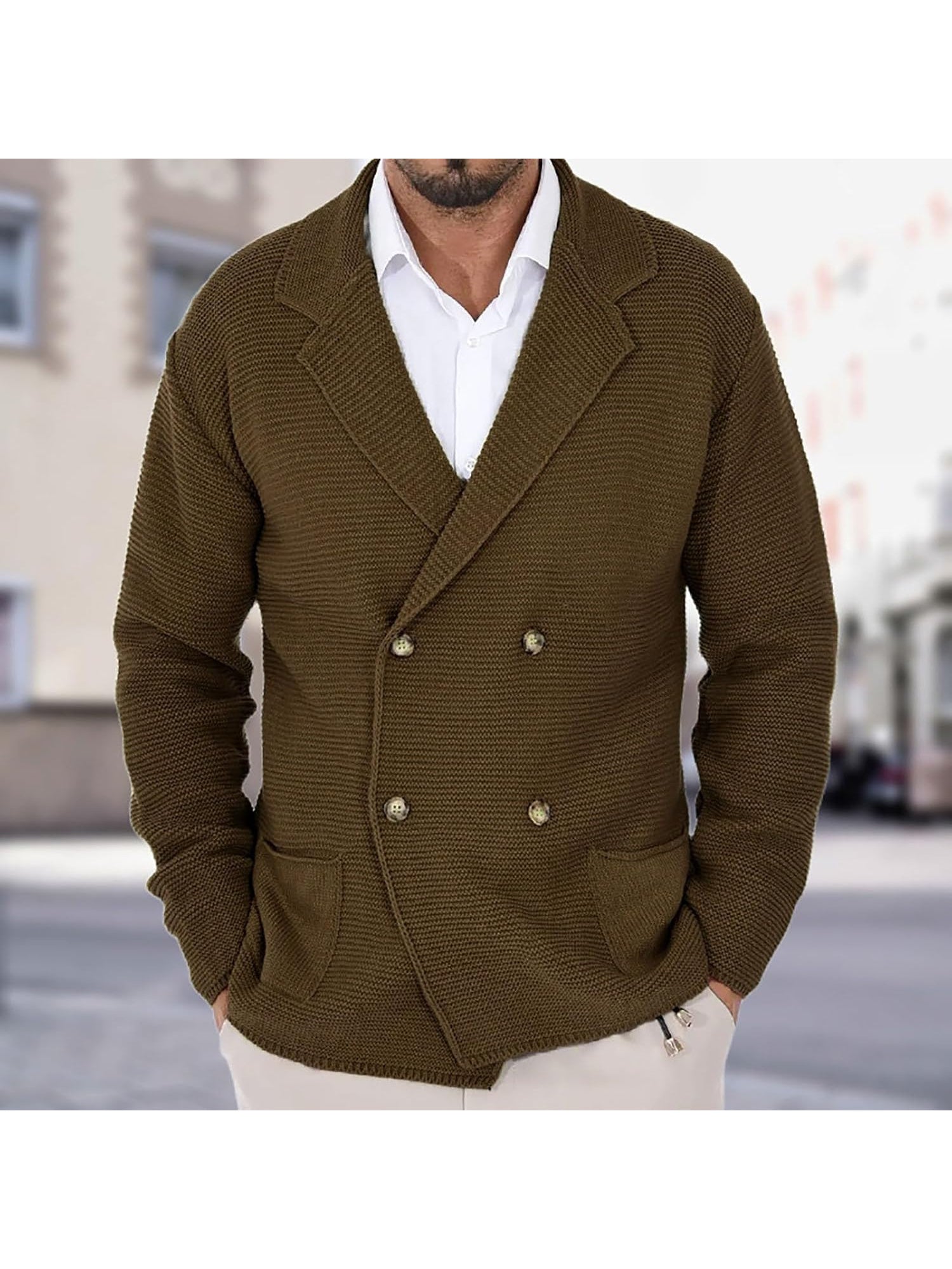 WISEMERE | ELEGANT KNIT CARDIGAN FOR MEN