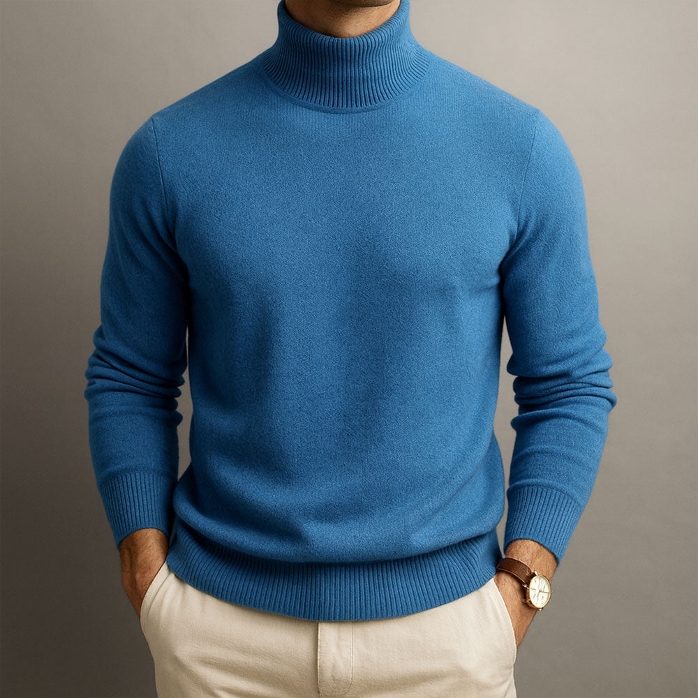 WISEMERE | HIGH COLLAR SWEATER FOR MEN