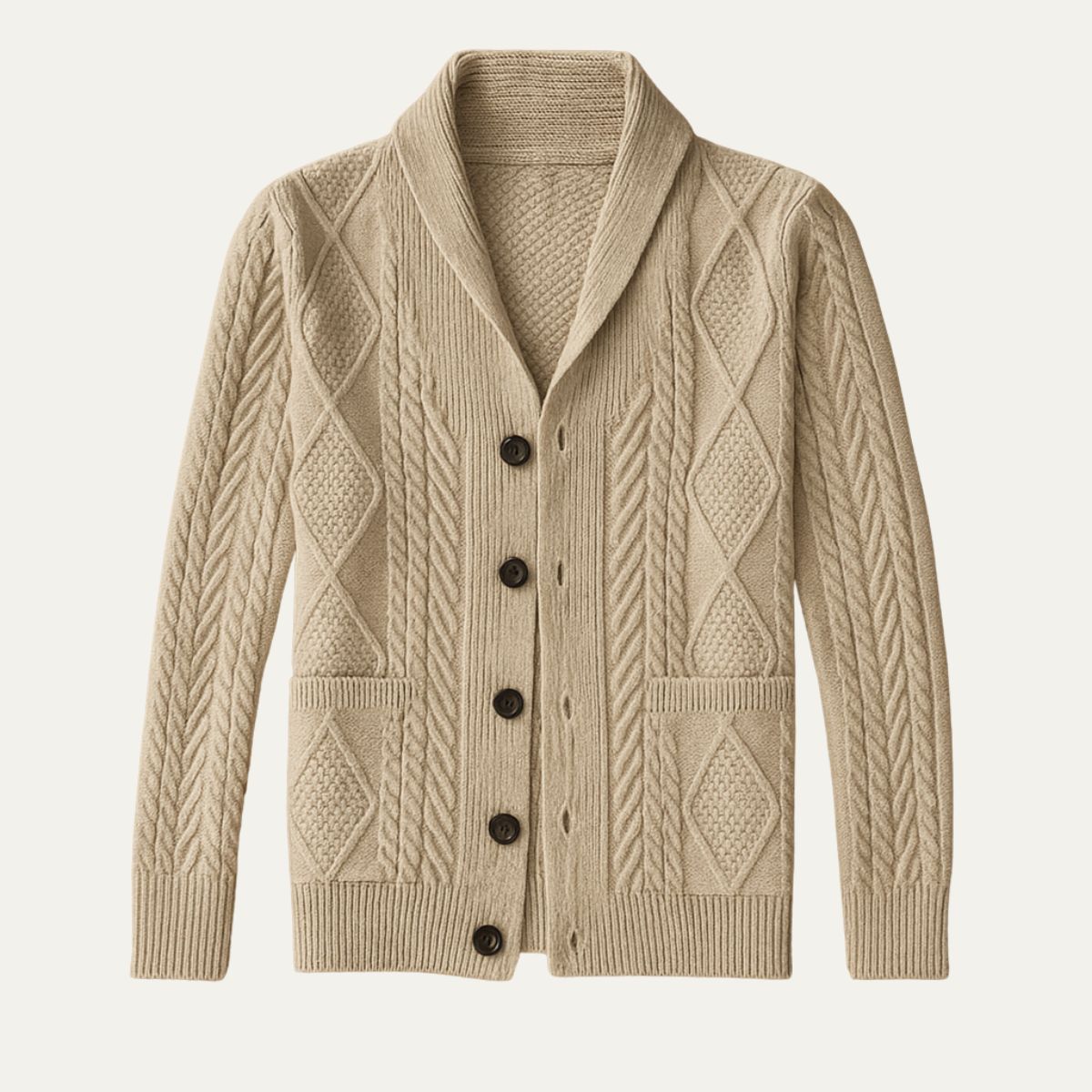 WISEMERE™ | Button-Front Cardigan