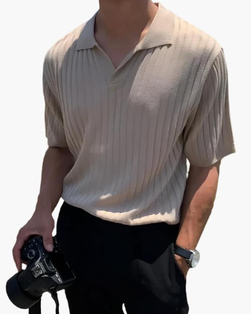 Wisemere | Ribbed Cotton Polo