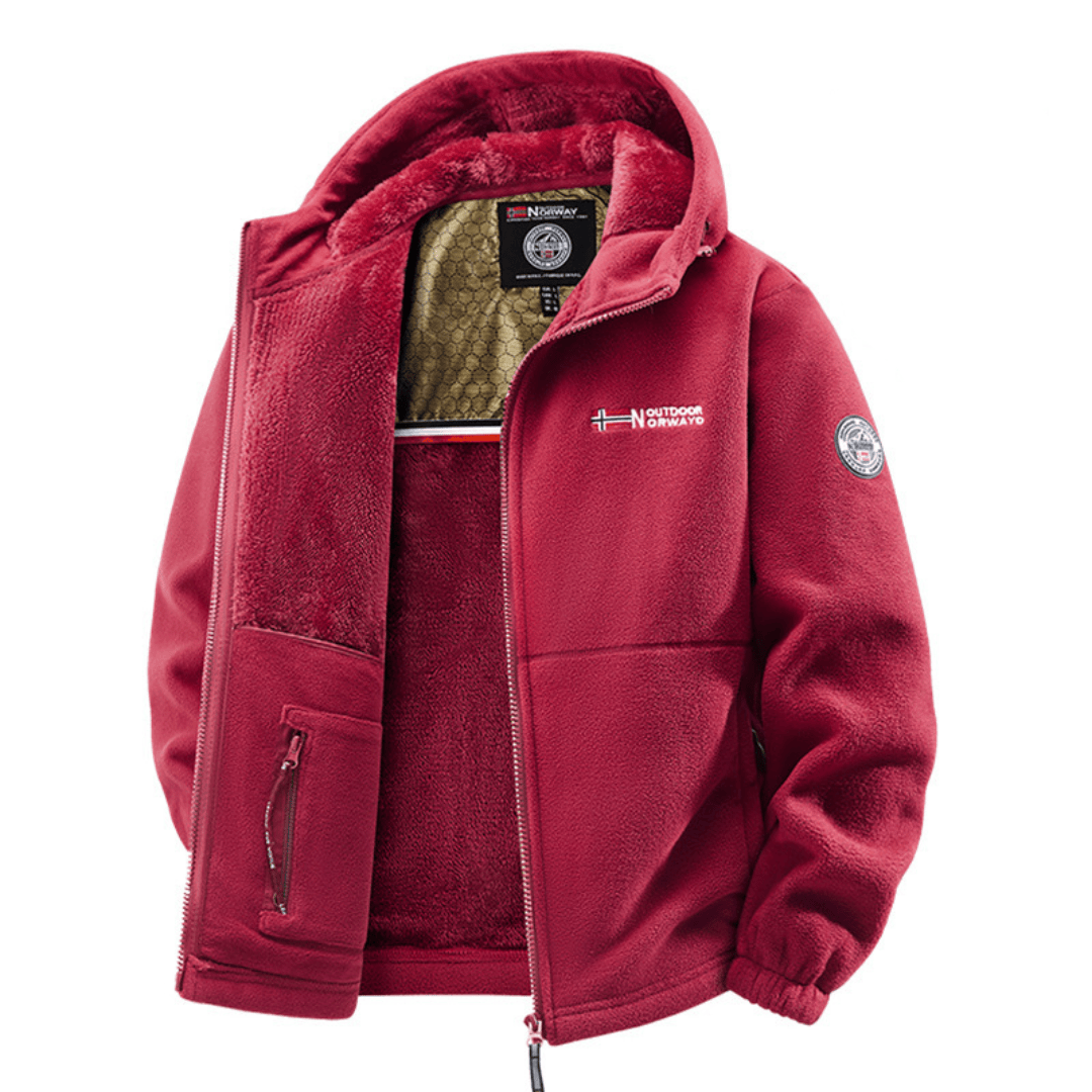 WISEMERE | INSULATED FLEECE BOMBER JACKET FOR MEN