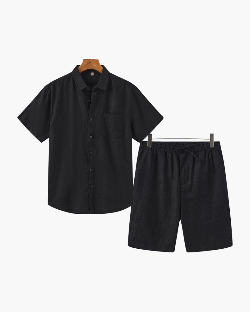 WISEMERE | LINEN COMBO (SHORTS)