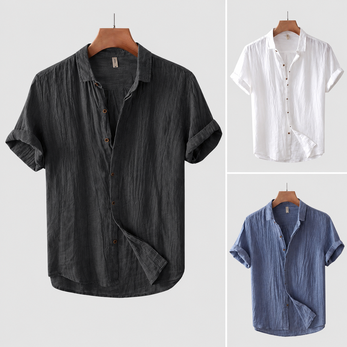 WISEMERE™ | Linen Beach Shirt