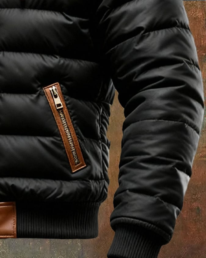 WISEMERE | ELEGANT SHERPA QUILTED JACKET FOR MEN