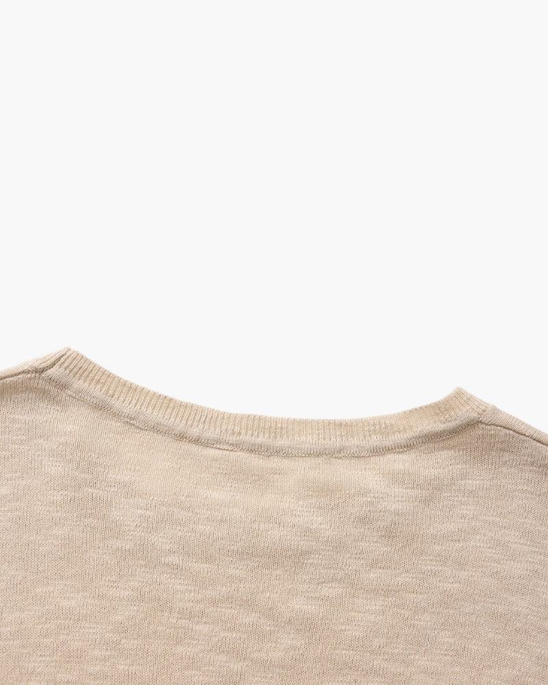 Wisemere | Linen Cotton Essential Crewneck