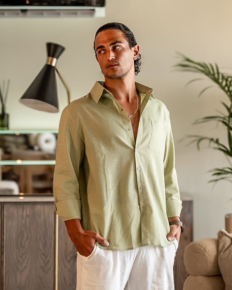 WISEMERE | 100% LINEN SHIRT