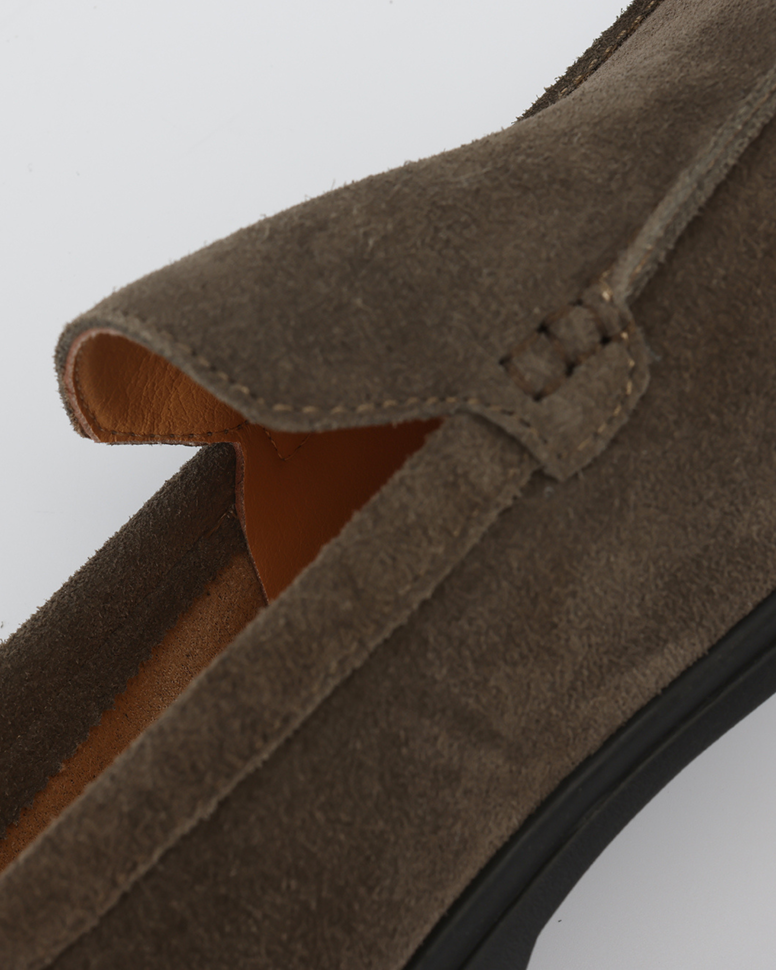 Wisemere | Premium Suede Loafers - Black Soles