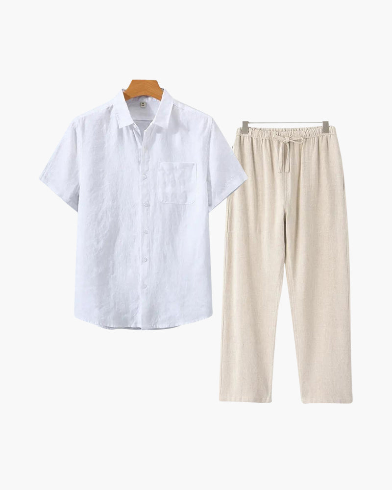 WISEMERE | LINEN COMBO (SHORTSLEEVE)