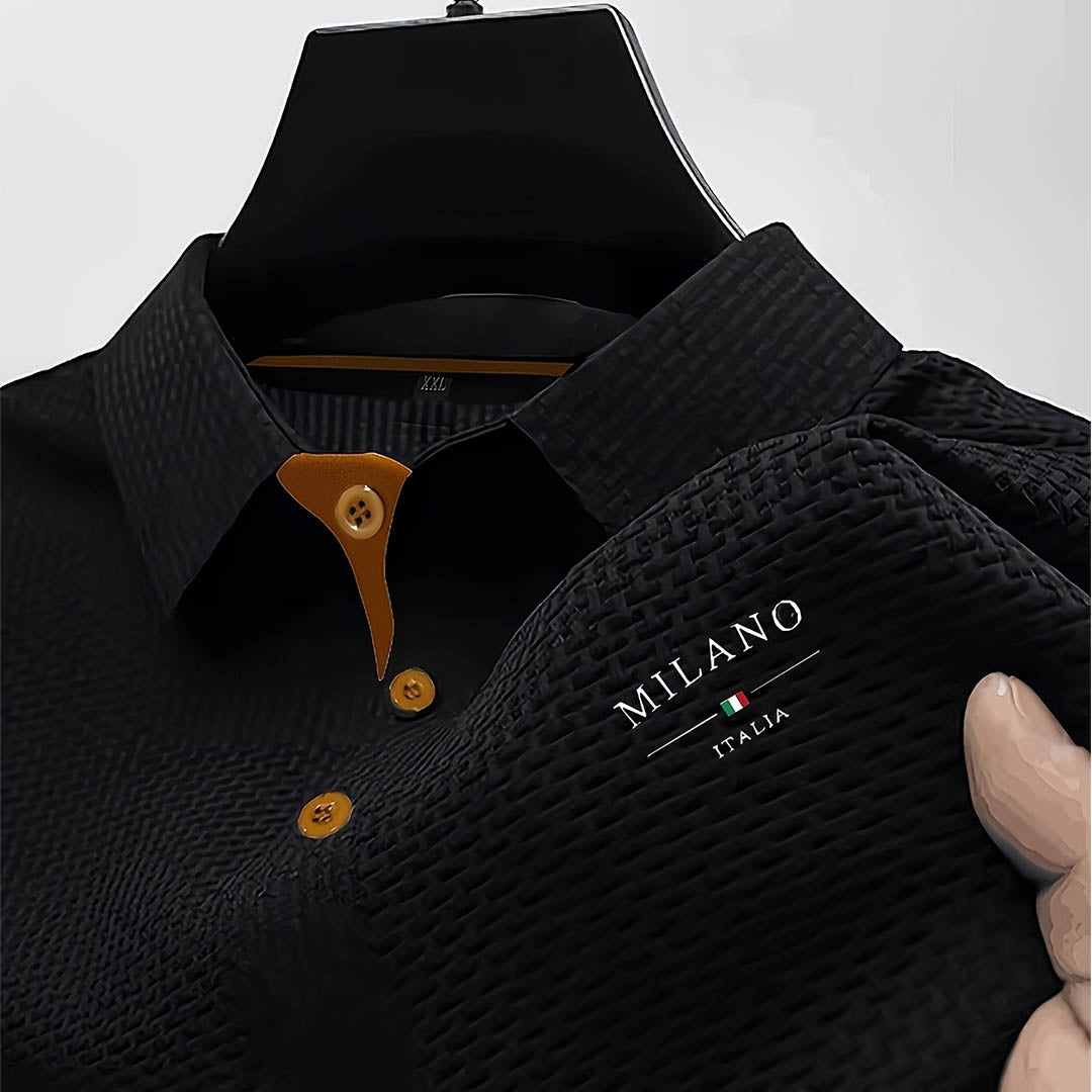 WISEMERE™ | Men's Basketweave Polo