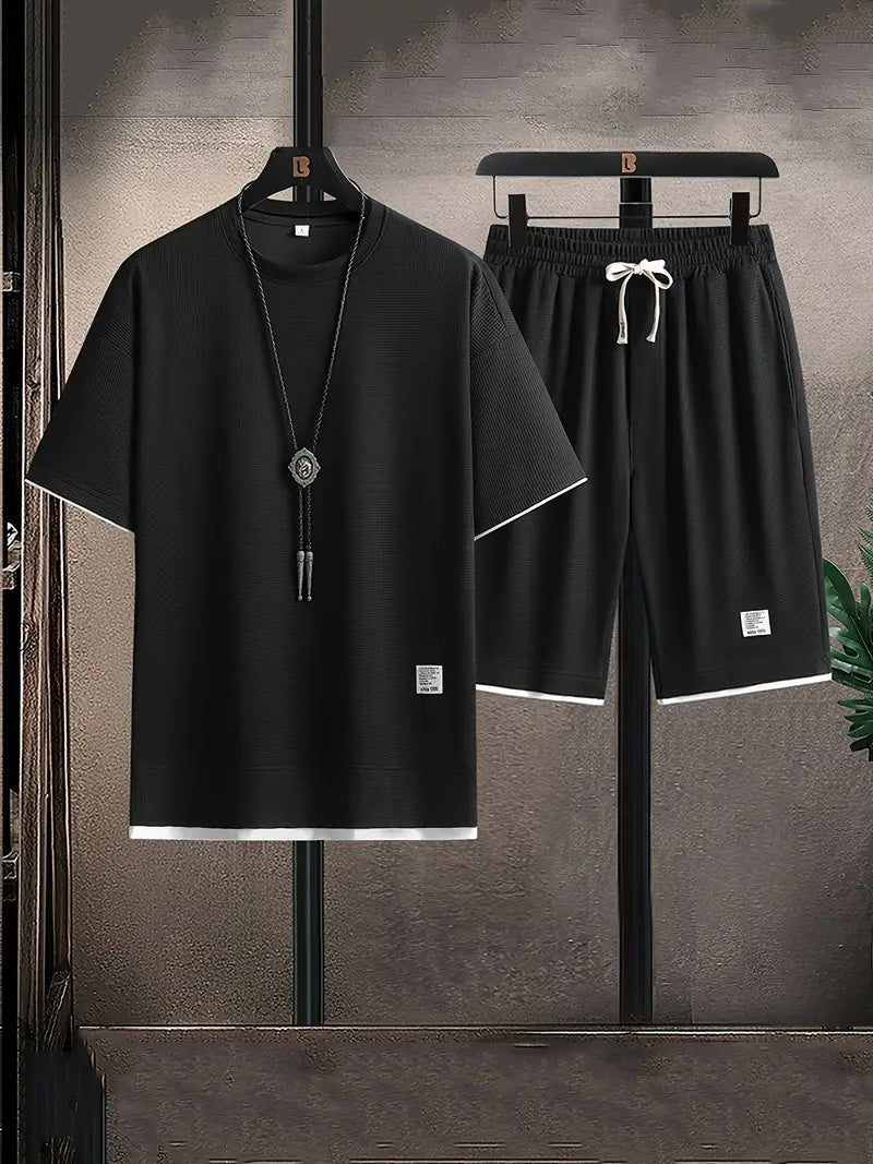 WISEMERE™ | Men's Tee Shorts Set