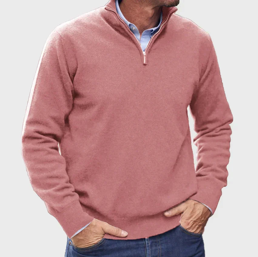 WISEMERE | ZIP PULLOVER FOR MEN