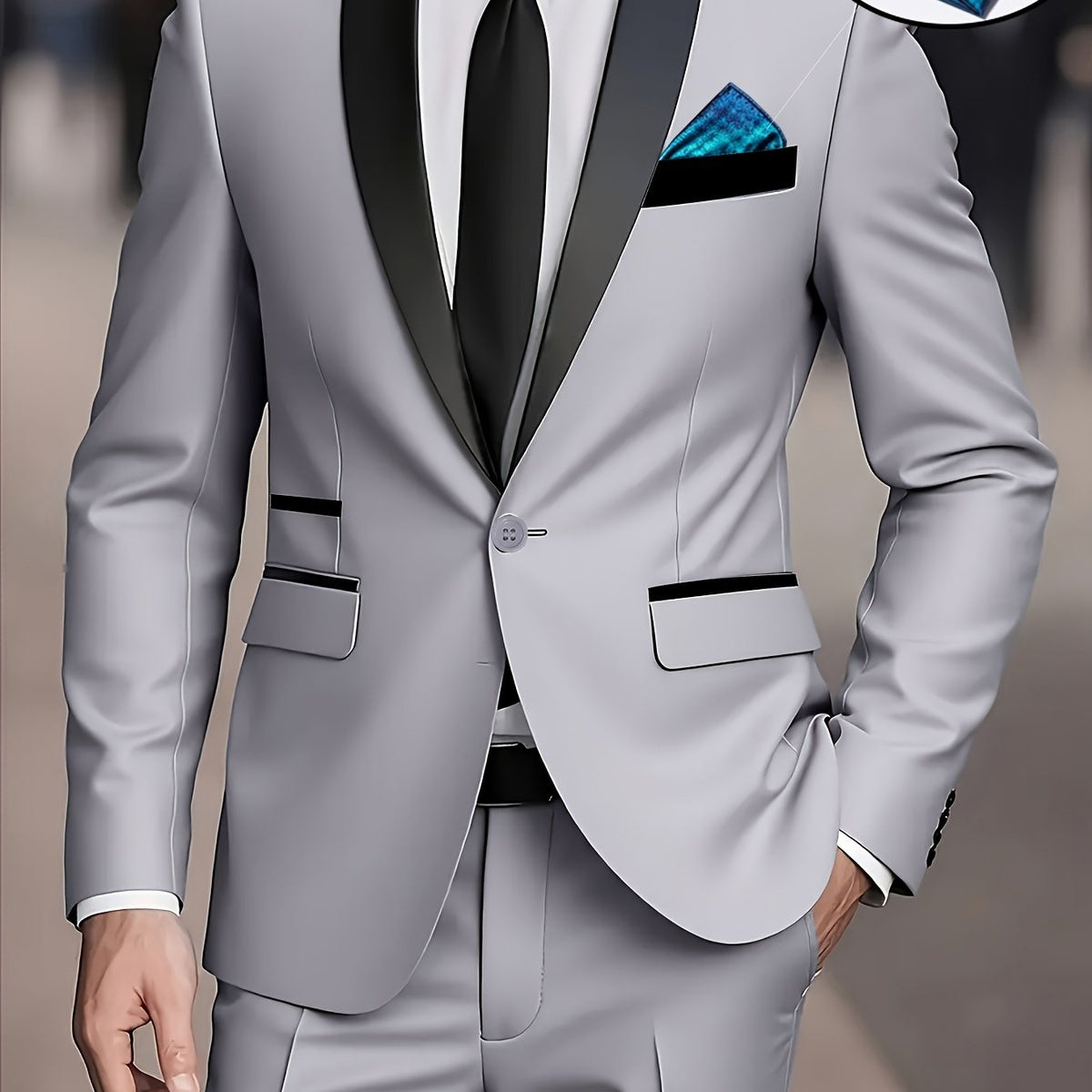 WISEMERE™ | Men's Two-Piece Formal Suit Set