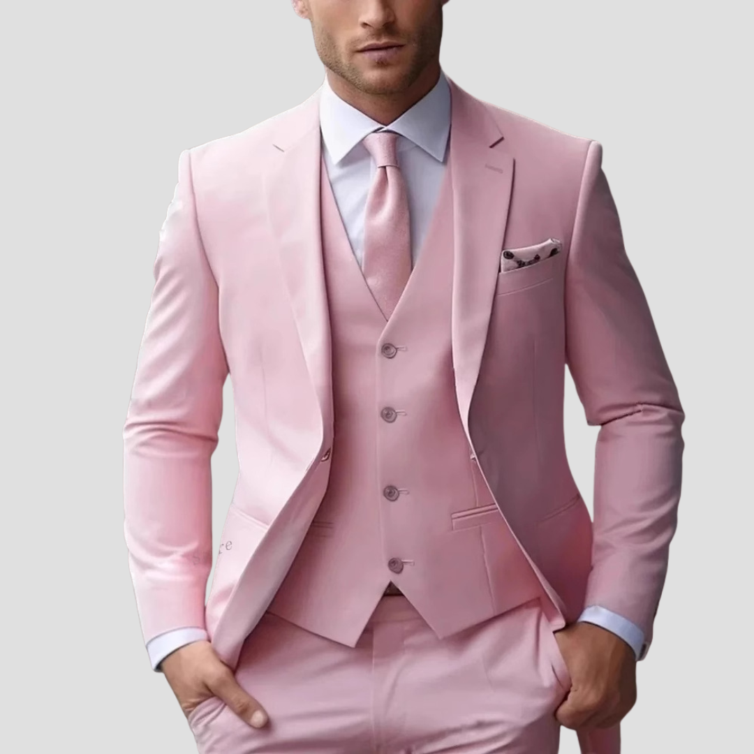 WISEMERE™ | Men's Waistcoat & Blazer Suit