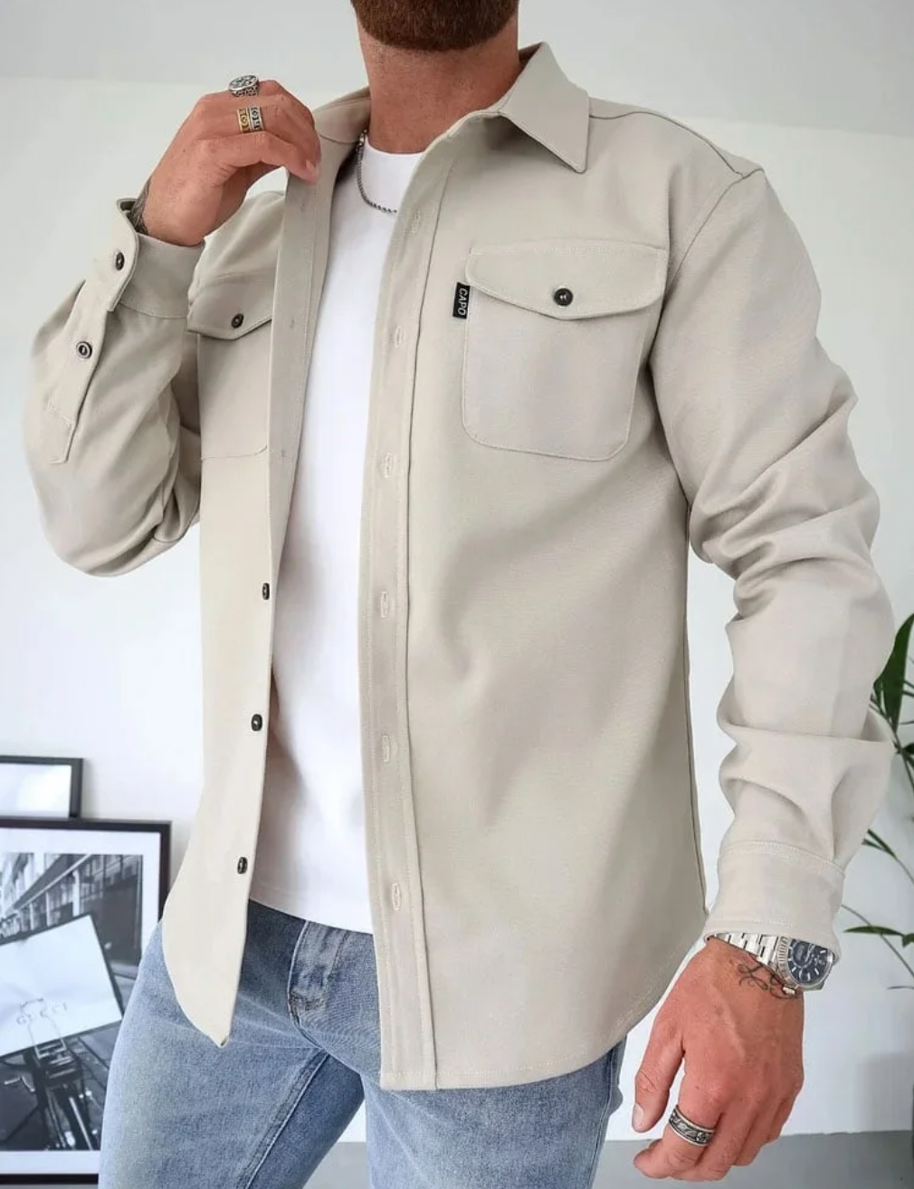 WISEMERE™ | Shirt Jacket
