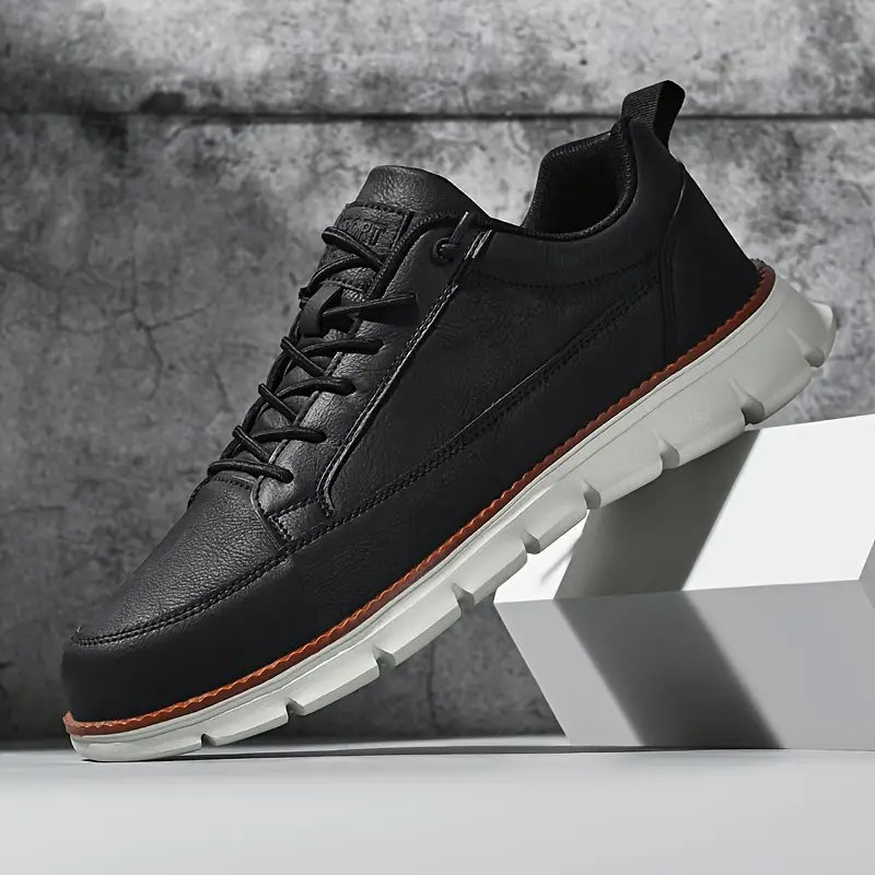 WISEMERE | LEATHER SNEAKERS WITH SUPPORT