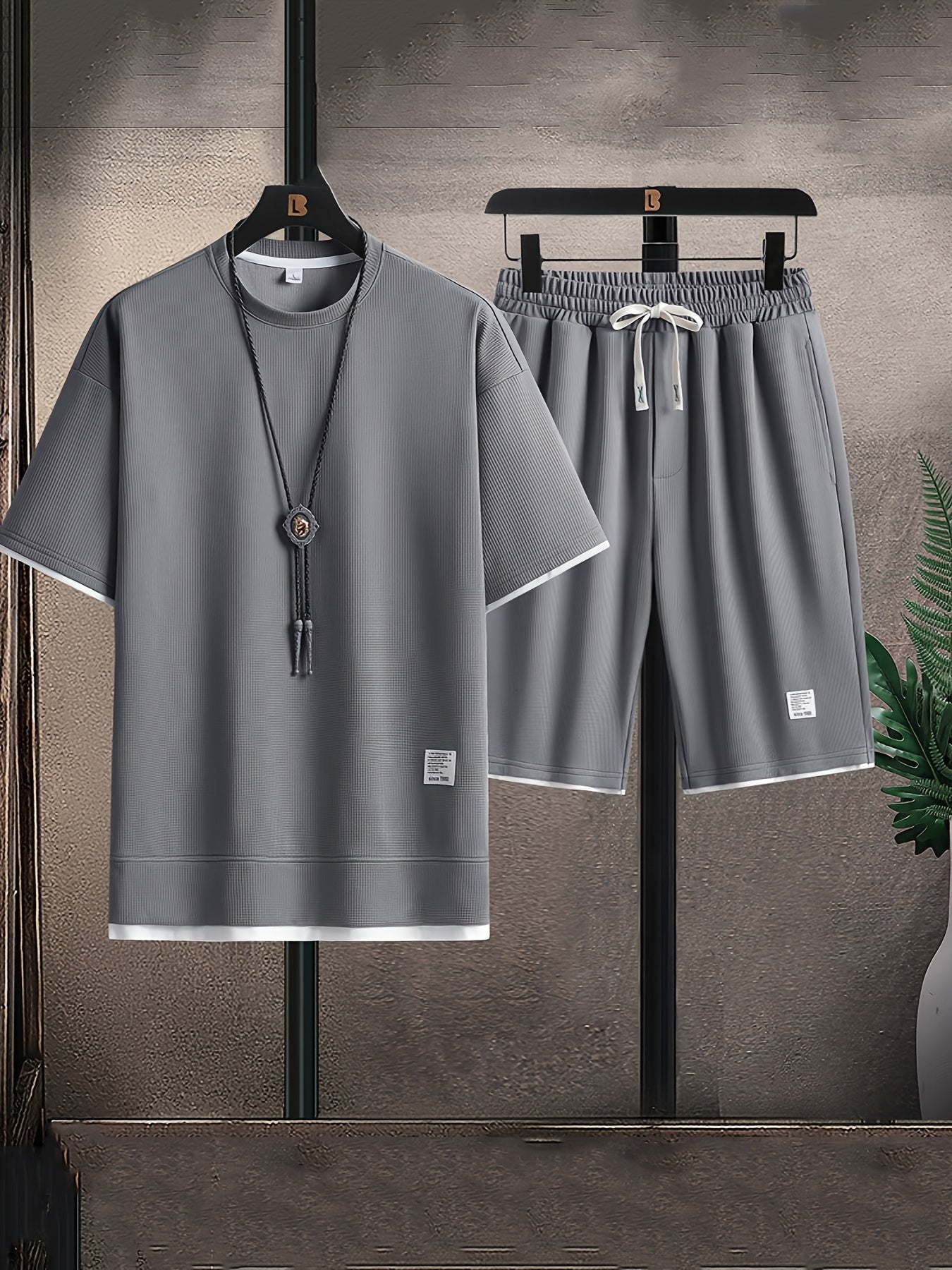 WISEMERE™ | Men's Tee Shorts Set