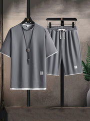 WISEMERE™ | Men's Tee Shorts Set