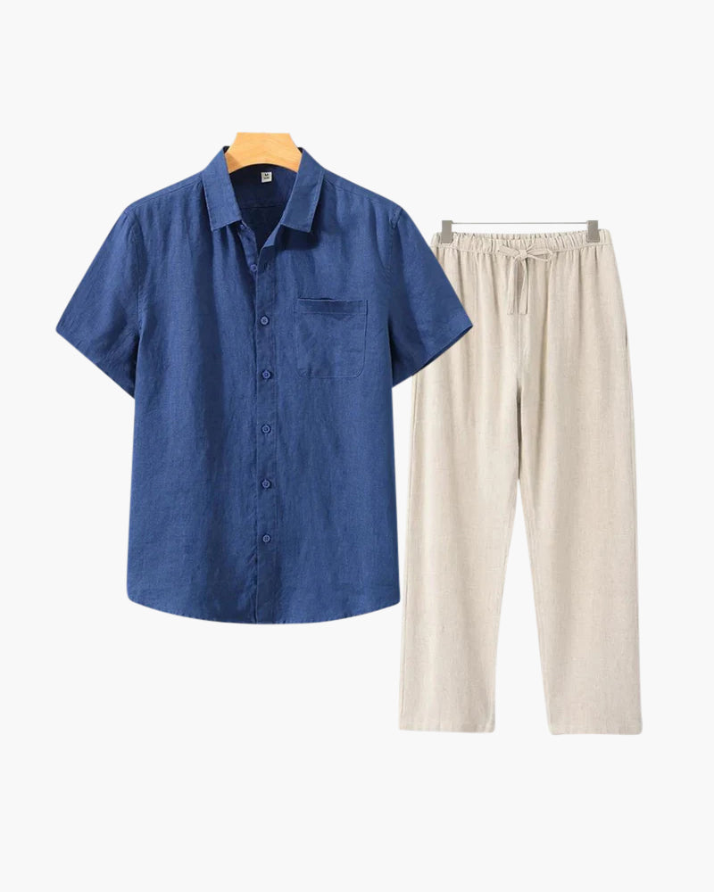 WISEMERE | LINEN COMBO (SHORTSLEEVE)