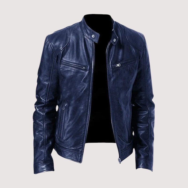 WISEMERE | ELEGANT LEATHER JACKET FOR MEN