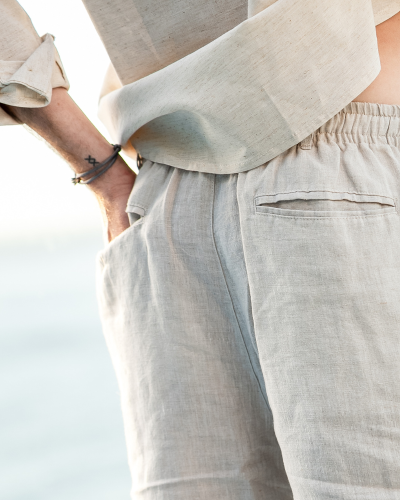 WISEMERE | PREMIUM LINEN SHORTS