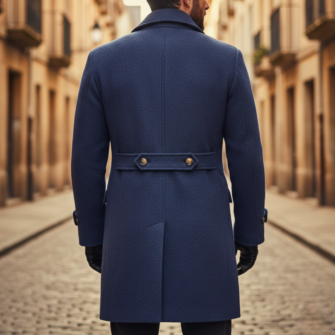 WISEMERE | CLASSIC WOOL COAT FOR MEN